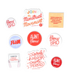 Period Positive Sticker + Pin Bundle